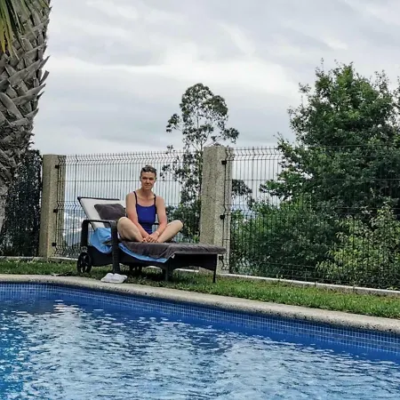 Doble En Chalet Con Piscina
