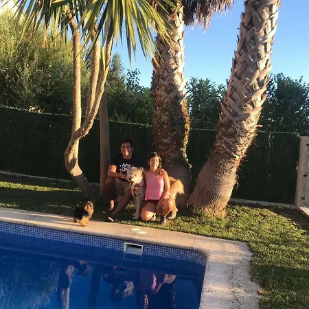 Doble En Chalet Con Piscina