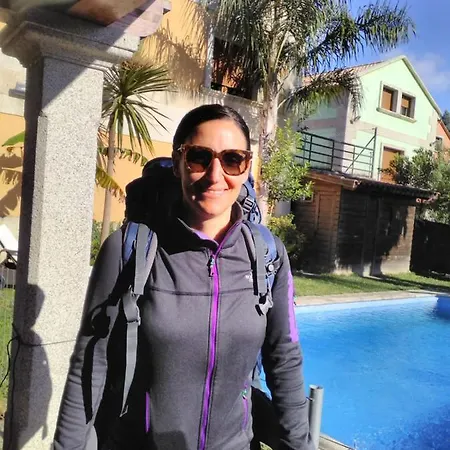 Doble En Chalet Con Piscina Homestay Pontevedra
